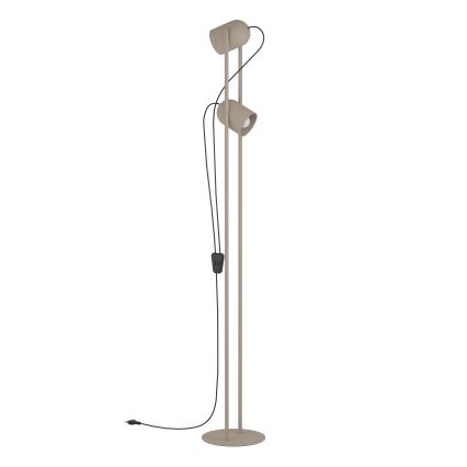 Eglo - Stojacia lampa 2xE14/8W/230V béžová