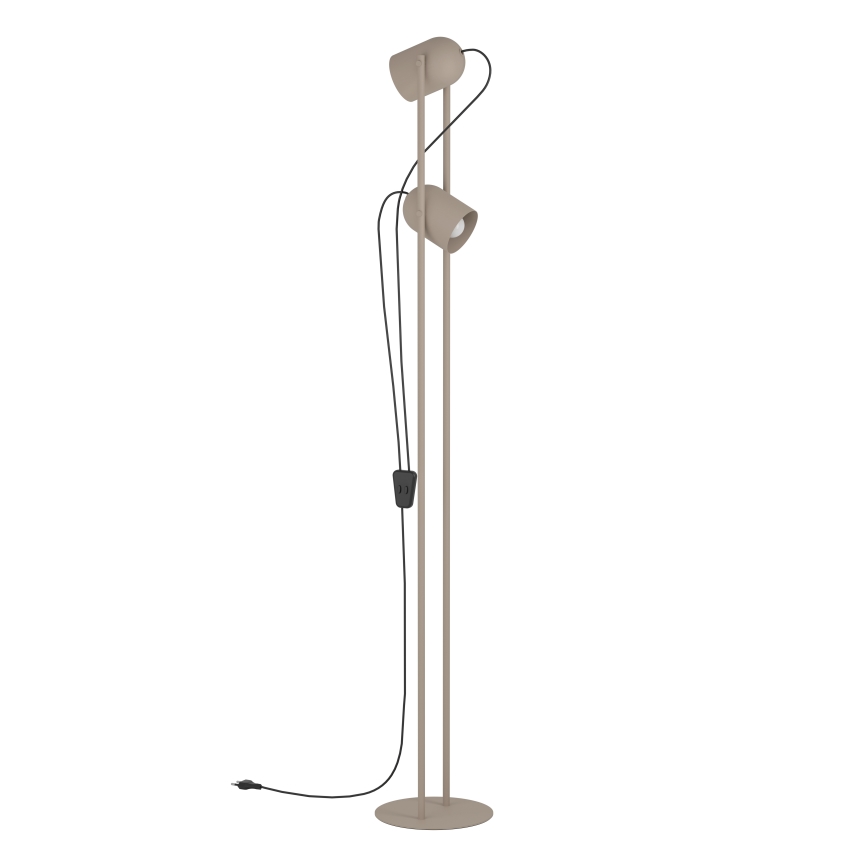 Eglo - Stojacia lampa 2xE14/8W/230V béžová