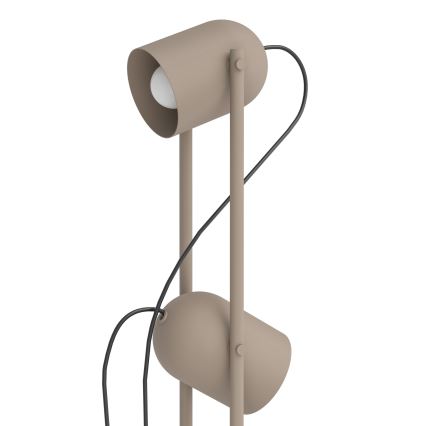 Eglo - Stojacia lampa 2xE14/8W/230V béžová