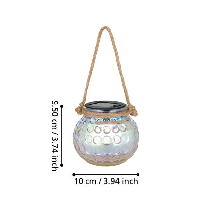 Eglo 48952 - LED Solárne svietidlo LED/0,03W/1,2V 3000 mAh