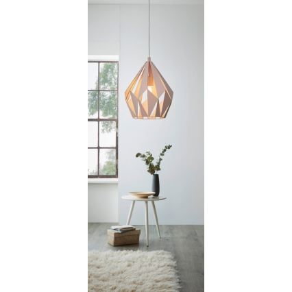 Eglo - Luster na lanku 1xE27/60W/230V
