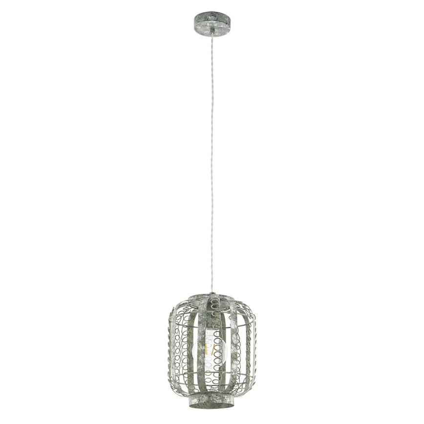Eglo 49133 - Luster na lanku HAGLEY 1xE27/60W/230V