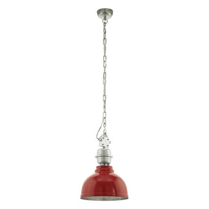 Eglo 49177 - Luster na reťazi GRANTHAM 1xE27/60W/230V