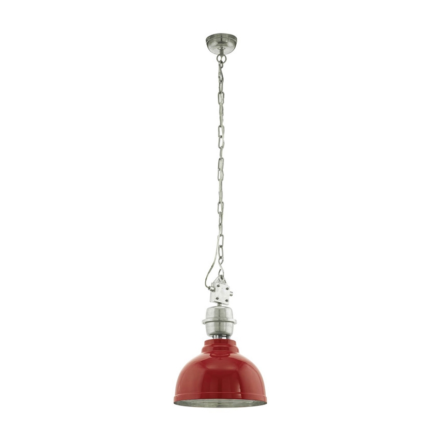 Eglo 49177 - Luster na reťazi GRANTHAM 1xE27/60W/230V
