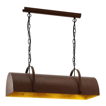 Eglo 49702 - Luster na reťazi DEERHURST 3xE27/60W/230V