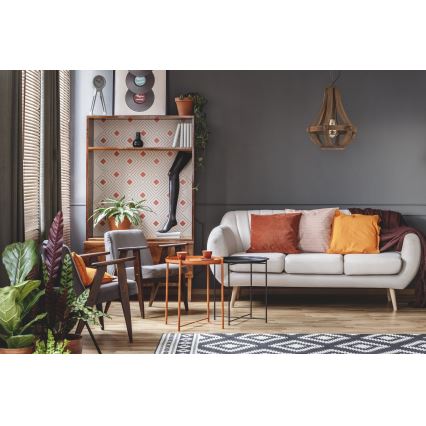 Eglo 49724 - Luster na reťazi KINROSS 1xE27/60W