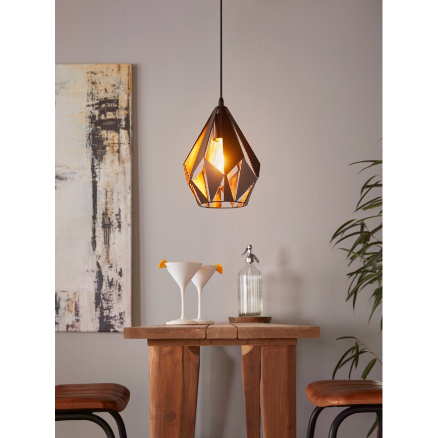 Eglo - Luster na lanku 1xE27/60W/230V