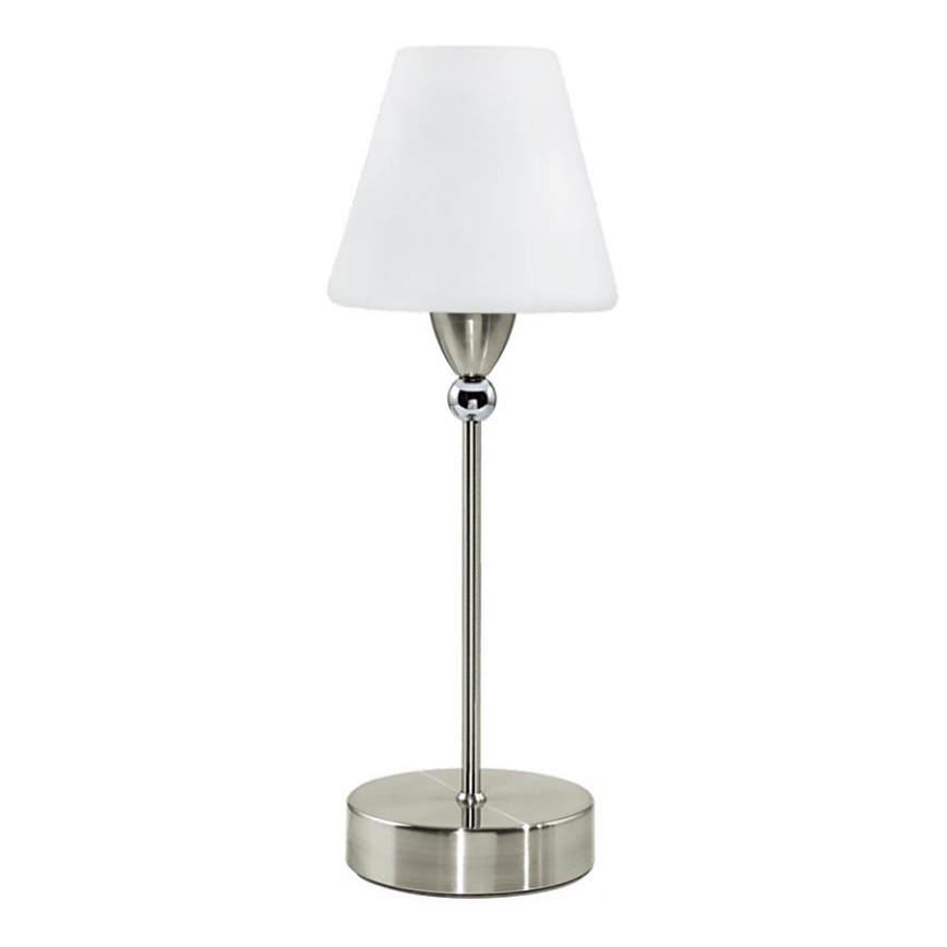 Eglo 54213 - Stolná lampa 1xE14/40W/230V matný chróm