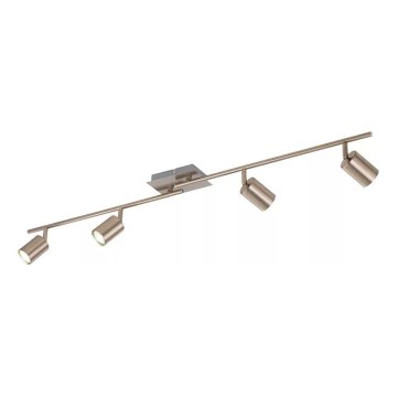 Eglo 54684 - LED bodové svietidlo 4xGU10/5W/230V matný chróm