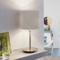 Eglo 54745 - Stolná lampa ANADIA 1xE14/40W/230V taupe/matný chróm