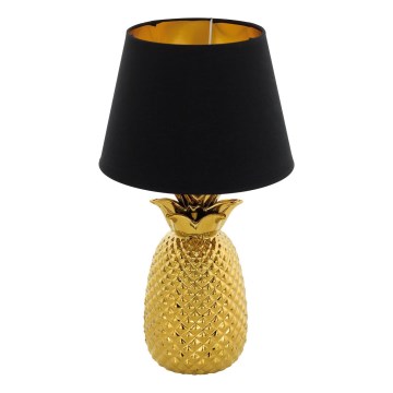 Eglo 54881 - LED Stolná lampa 1xE14/4W/230V 3000K zlatá/čierna