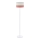 Eglo 55084 - LED Stojacia lampa 1xE27/10W/230V 3000K biela/ružová