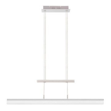 Eglo 55095 - LED Stlmiteľný luster na lanku LED/18W/230V matný chróm
