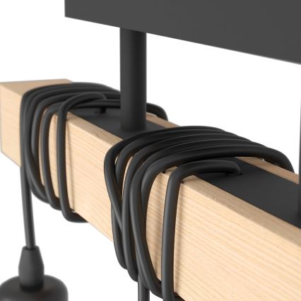 Eglo 55247 - Prisadený luster TOWNSHEND 3xE27/60W/230V