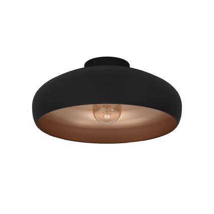 Eglo 55248 - Stropné svietidlo MOGANO 1xE27/60W/230V čierna