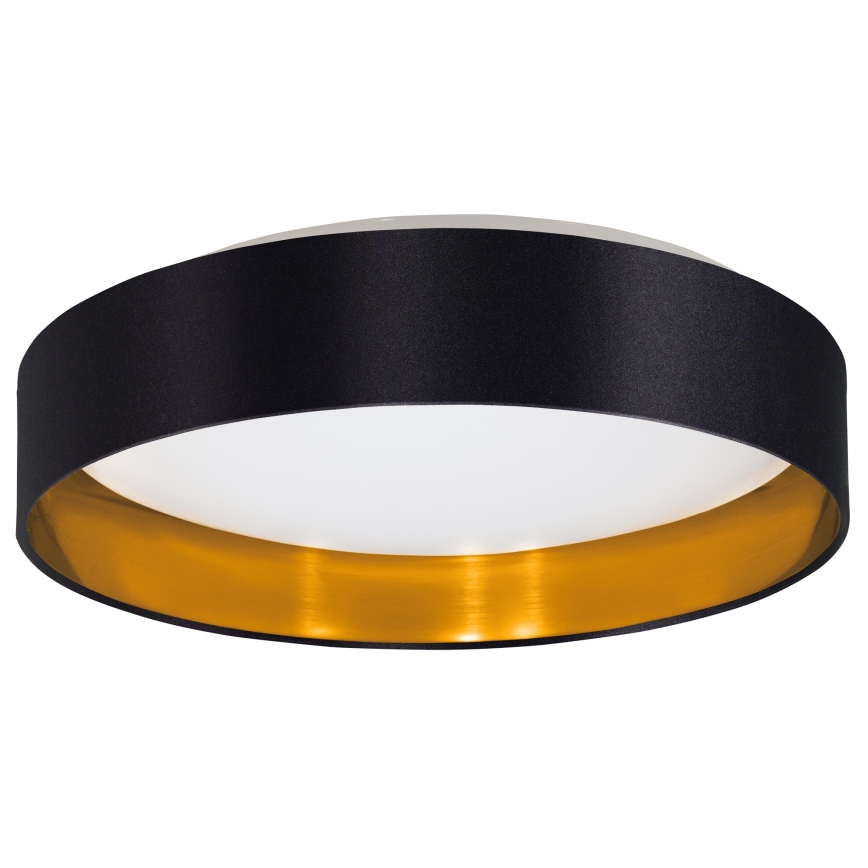 Eglo 55267 - LED Stropné svietidlo MASERLO LED/16W/230V 3000K pr. 40,5 cm čierna/medená
