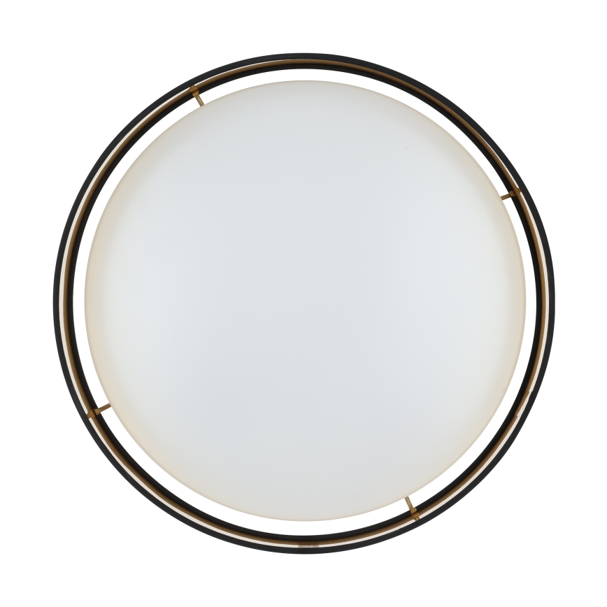 Eglo 55267 - LED Stropné svietidlo MASERLO LED/16W/230V 3000K pr. 40,5 cm čierna/medená