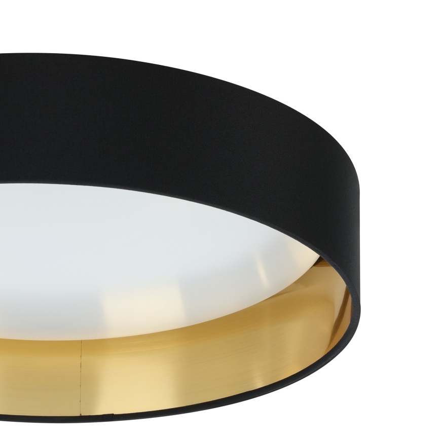 Eglo 55267 - LED Stropné svietidlo MASERLO LED/16W/230V 3000K pr. 40,5 cm čierna/medená