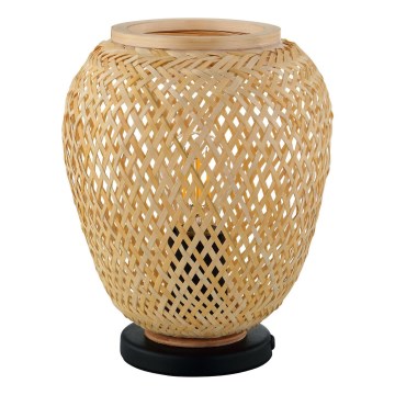 Eglo 55699 - Stolná lampa DEMBLEBY 1xE27/40W/230V béžová