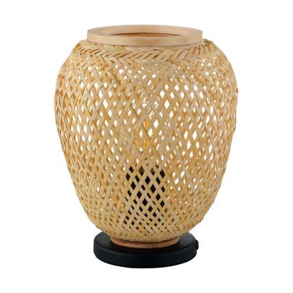 Eglo 55699 - Stolná lampa DEMBLEBY 1xE27/40W/230V béžová