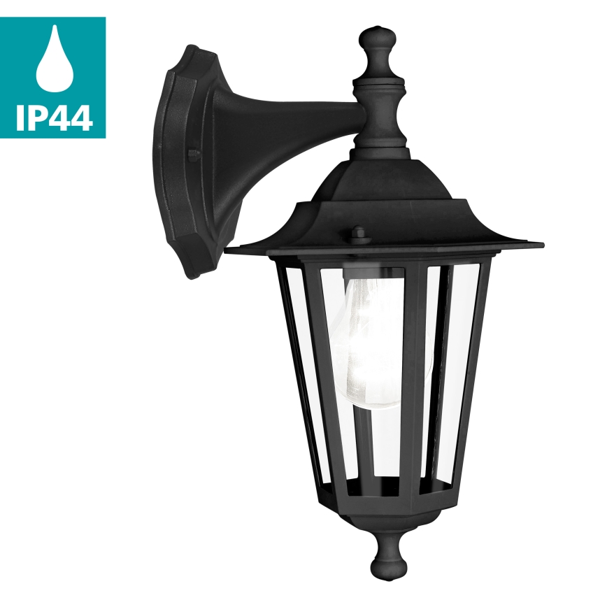 Eglo 55763 - LED vonkajšie nástenné svietidlo 1xE27/4W/230V IP44 čierne