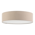Eglo 55806 - LED stropné svietidlo 1xE27/11W/230V, priemer 38 cm, taupe