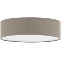 Eglo 55873 - LED stropné svietidlo 1xE27/11W/230V pr. 38 cm taupe