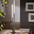 Eglo 55972 - LED RGBW Stmievateľná stojacia lampa FRAIOLI-C LED/34W/230V 2700-6500K matný chróm + diaľkové ovládanie