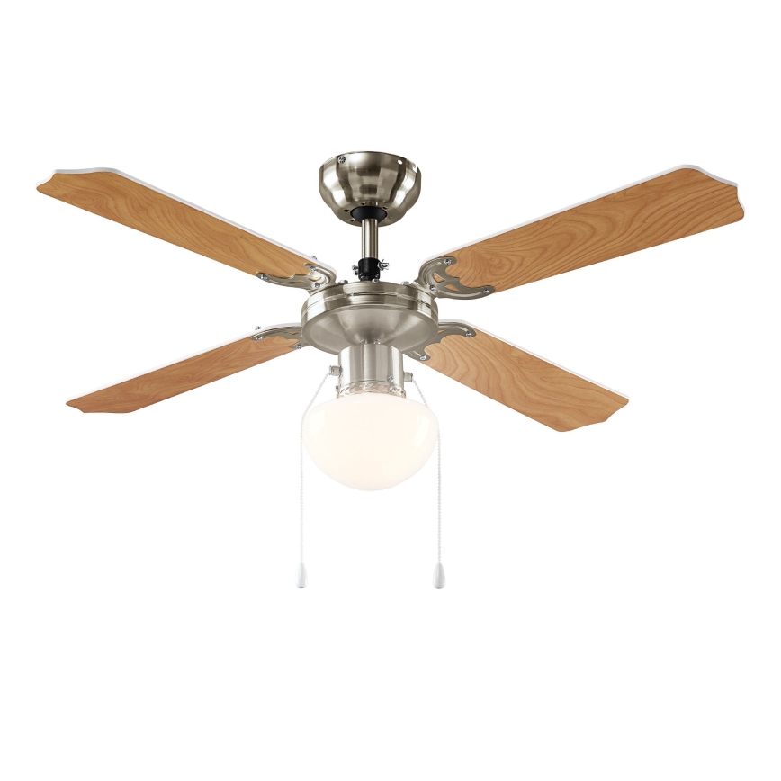 Eglo 56035 - LED stropný ventilátor 1xE27/4,9W/230V 3000K priemer 106,6 cm