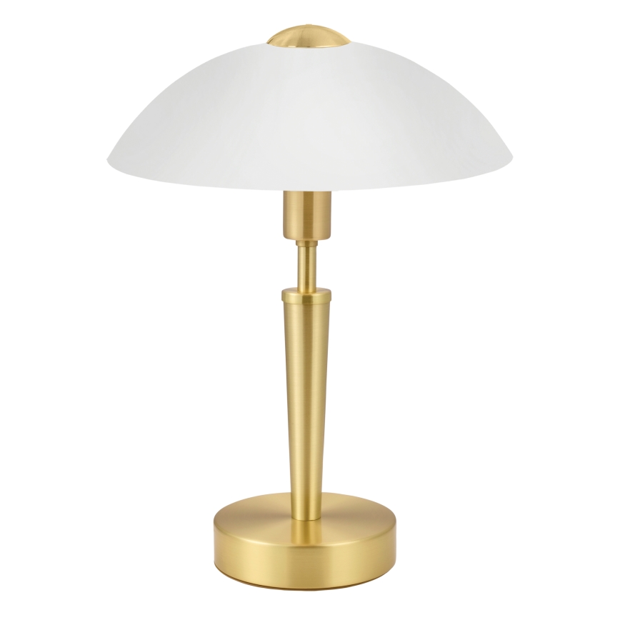 Eglo 56252 - LED stmievateľná stolná lampa SOLO 1xE14/4,5W/230V zlatá