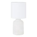 Eglo 56254 - LED stolná lampa BELLARIVA 1xE14/4,9W/230V biela