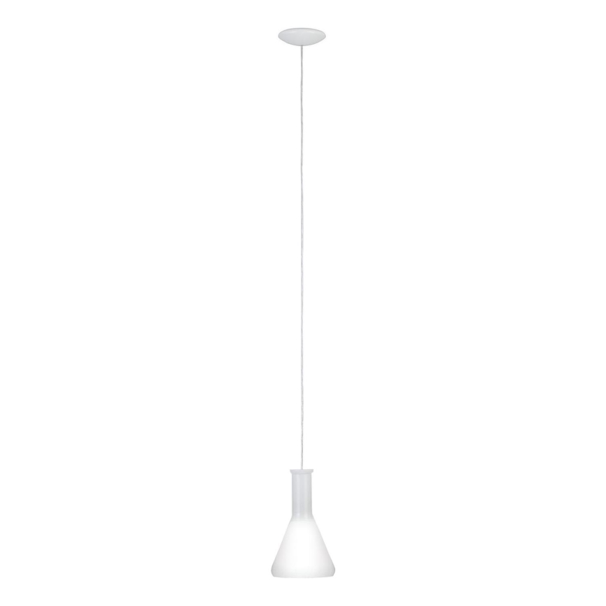 Eglo 62264 - Luster na lanku PASCOA PRO 1xE27/60W/230V 16,8 cm biela