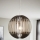 Eglo 63256 - Luster na lanku OLMERO PRO 1xE27/60W/230V pr. 40 cm šedá/biela