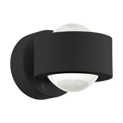 Eglo 64496 - LED nástenné svietidlo ONO PRO 2xLED/2,5W/230V antracit