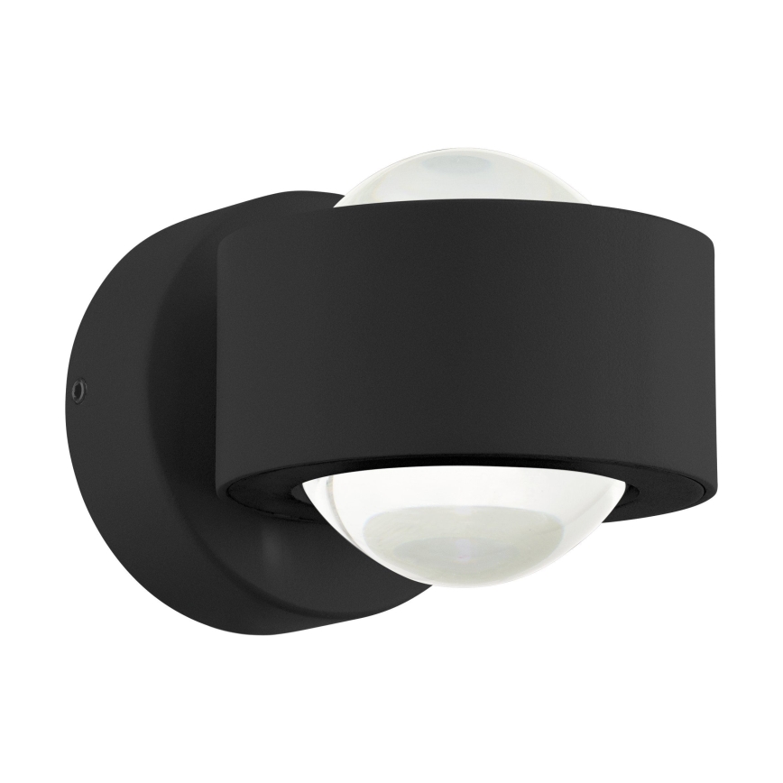 Eglo 64496 - LED nástenné svietidlo ONO PRO 2xLED/2,5W/230V antracit