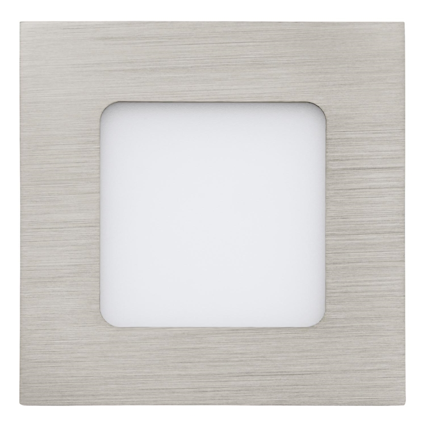 Eglo 64597 - LED Podhľadové svietidlo FUEVA 1 PRO LED/2,7W/230V 3000K 8,5x8,5 cm matný chróm