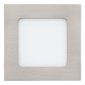 Eglo 64608 - LED Podhľadové svietidlo FUEVA 1 PRO LED/5,5W/230V 3000K 12x12 cm matný chróm