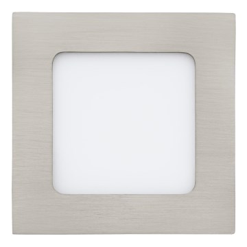 Eglo 64608 - LED Podhľadové svietidlo FUEVA 1 PRO LED/5,5W/230V 3000K 12x12 cm matný chróm