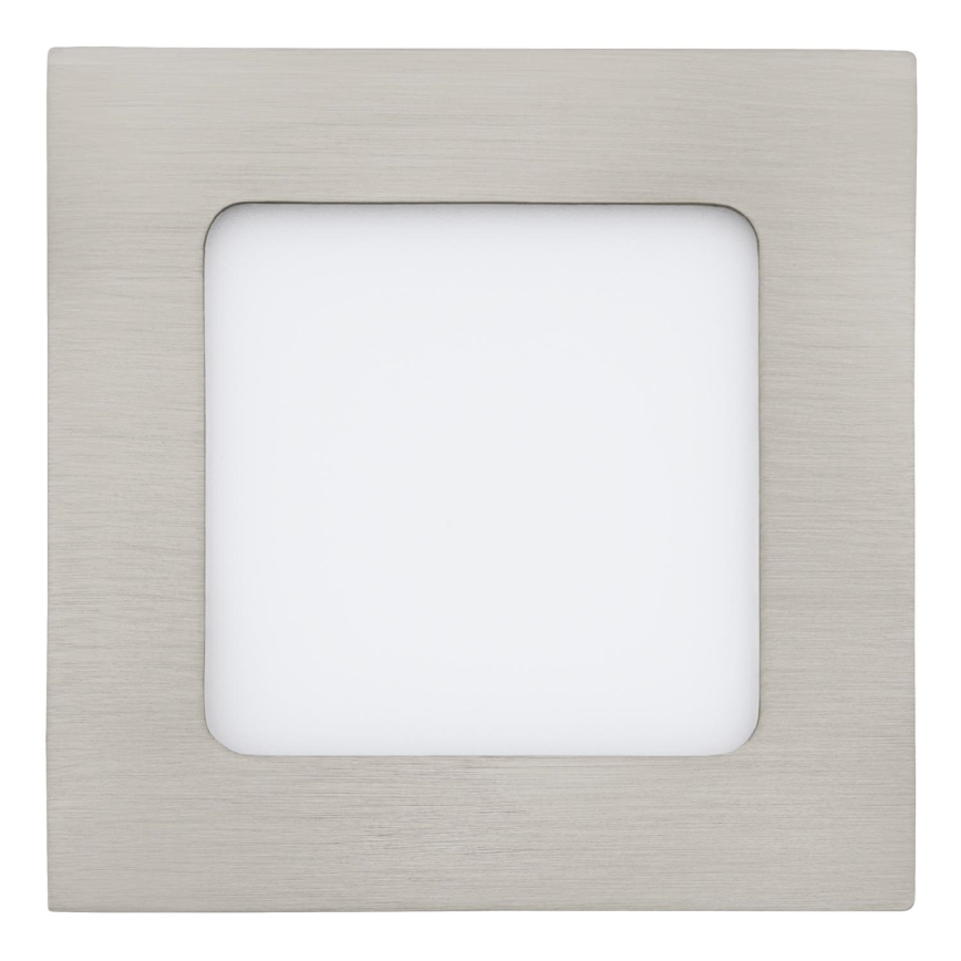 Eglo 64608 - LED Podhľadové svietidlo FUEVA 1 PRO LED/5,5W/230V 3000K 12x12 cm matný chróm