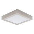Eglo 64721 -LED Stropné svietidlo FUEVA PRO LED/19W/230V 4000K 22,5x22,5 cm matný chróm