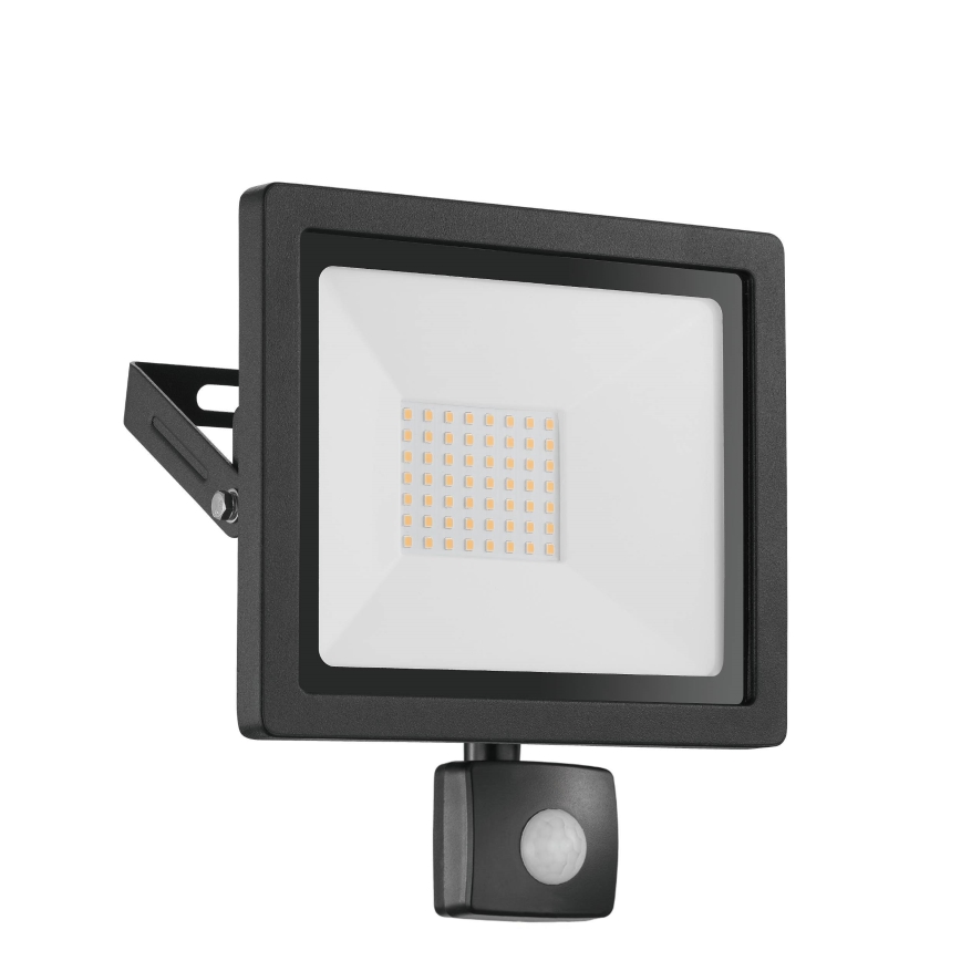 Eglo 64871 - LED Reflektor so senzorom FILETTI LED/20W/230V 3000K IP44 čierna