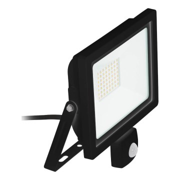 Eglo 64872 - LED Reflektor so senzorom FILETTI LED/30W/230V 3000K IP44 čierna