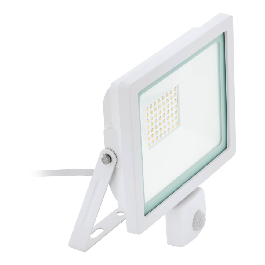Eglo 64875 - LED Reflektor so senzorom FILETTI LED/20W/230V 3000K IP44 biela