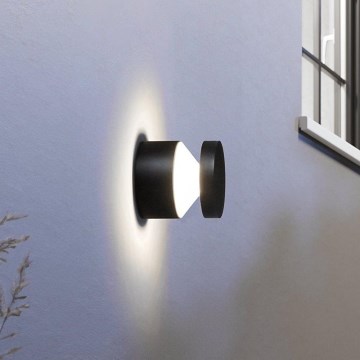 Eglo 65038 - LED vonkajšie nástenné svietidlo MELZO PRO LED/11W/230V 3000K IP44 čierne