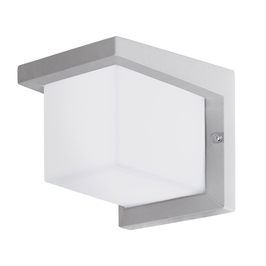 Eglo 65045 - LED Vonkajšie nástenné svietidlo DESELLA PRO LED/10W/230V IP54 strieborná