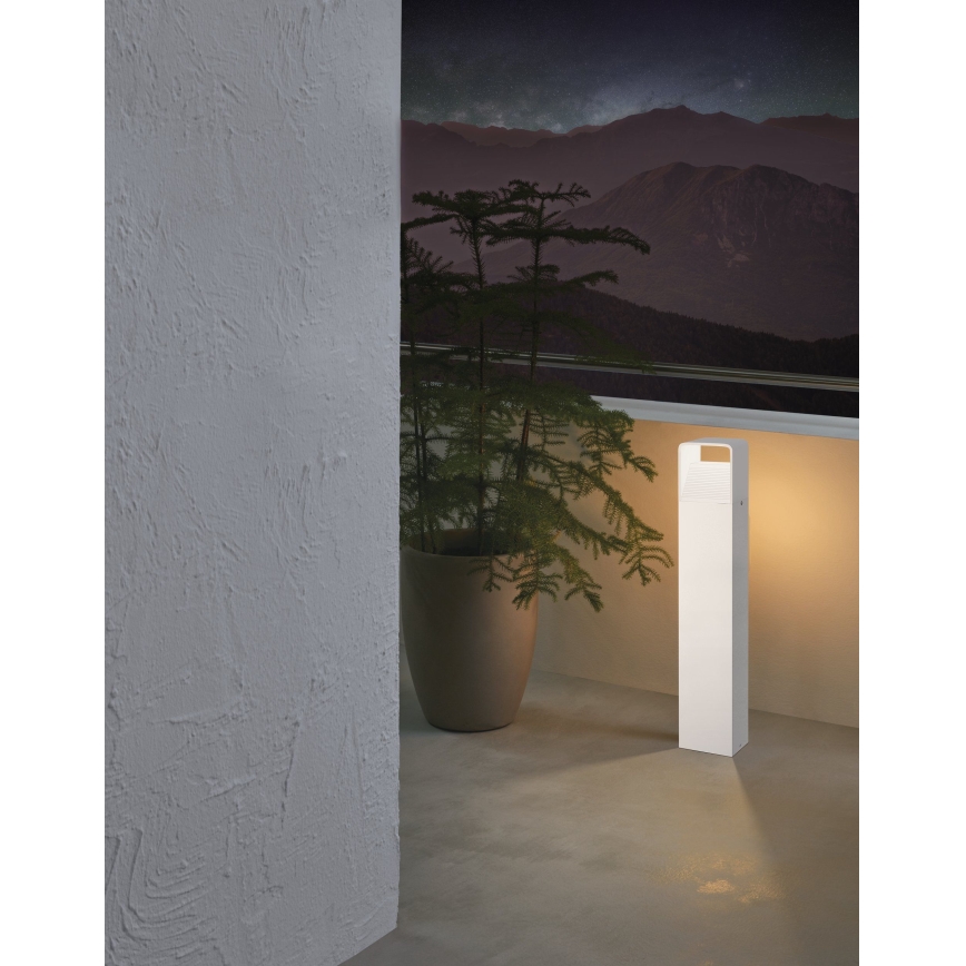 Eglo 65085 - LED Vonkajšia lampa DONINNI PRO LED/5W/230V 3000K 80 cm IP44 biela