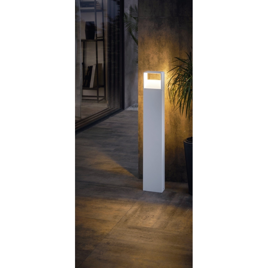 Eglo 65085 - LED Vonkajšia lampa DONINNI PRO LED/5W/230V 3000K 80 cm IP44 biela