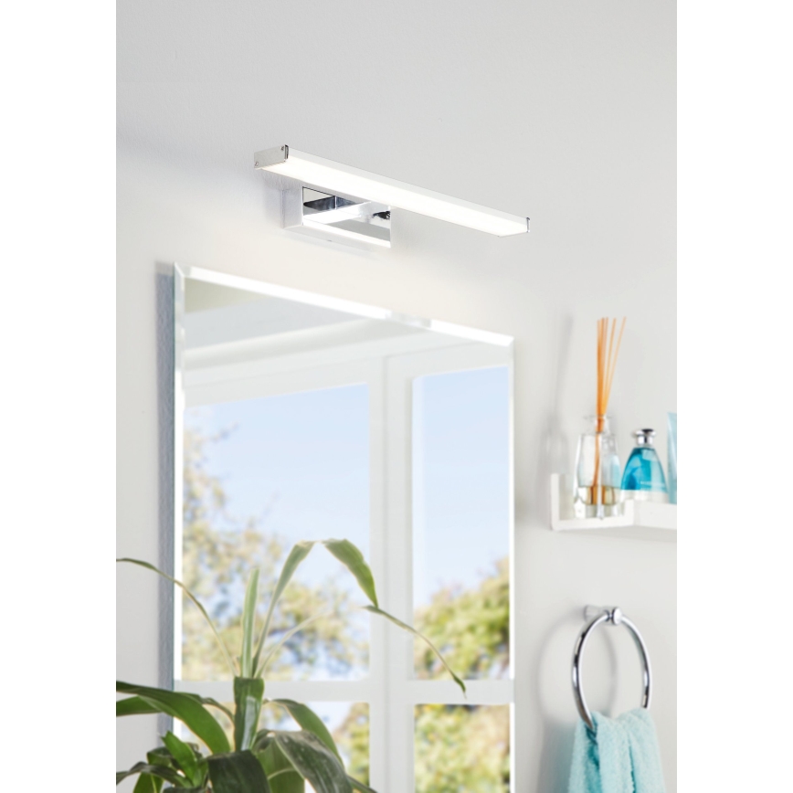 Eglo 74051 - LED Kúpeľňové osvetlenie zrkadla GALENZANA LED/7,4W/230V 4000K 40 cm IP44 lesklý chróm
