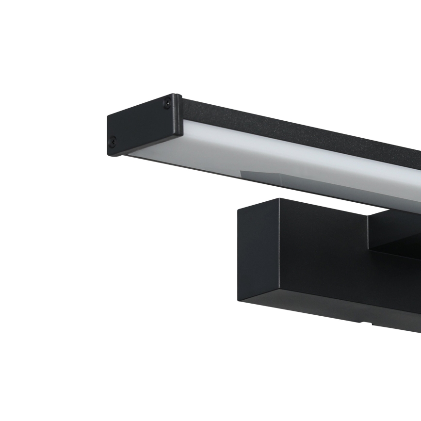 Eglo 74061 - LED Kúpeľňové osvetlenie zrkadla GALENZANA LED/7,4W/230V 4000K 40 cm IP44 čierna