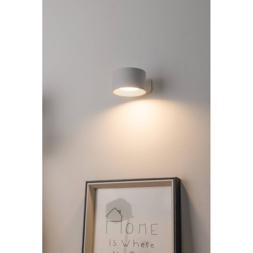 Eglo - LED stmievateľné nabíjateľné dotykové nástenné svietidlo LED/5W/5V 2700/4000/6500K 2000 mAh biela